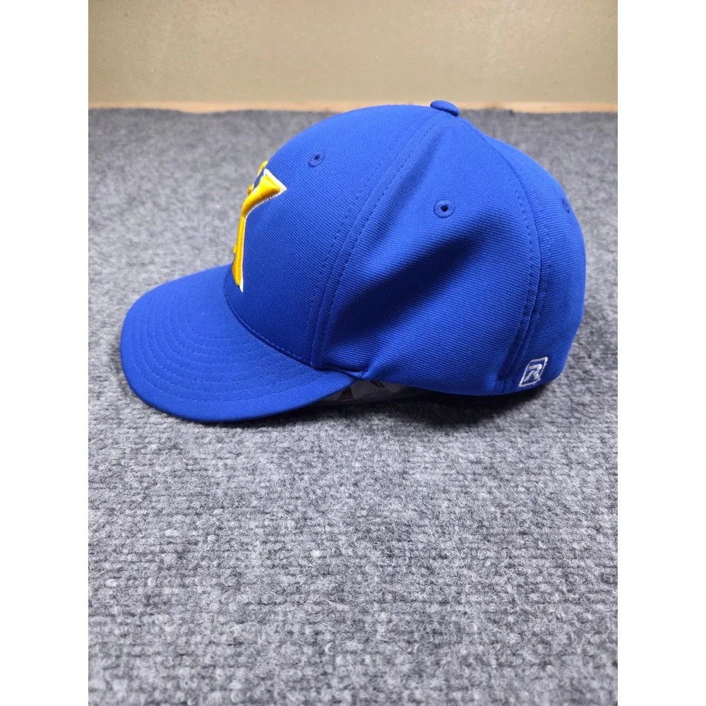 Richardson PTS20 Baseball Hat Mens LG-XL Blue Yellow K Logo Performance Cap